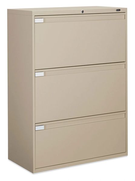 Global 9336P Series 3 Drawer Lateral File 36" Wide