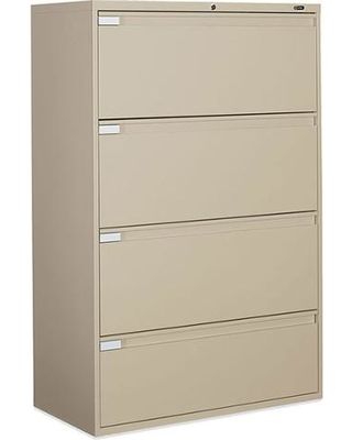 Global 9342P Series 4 Drawer Lateral File 42" Wide
