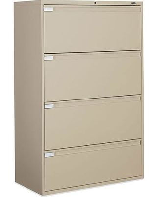 Global 9342P Series 4 Drawer Lateral File 42" Wide