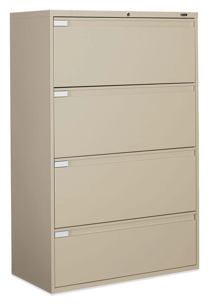 Global 9336P Series 4 Drawer Lateral File 36" Wide