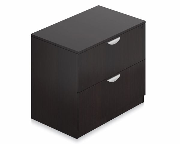 Laminate 2-Drawer Lateral File Cabinet 36" x 22" - OTG - AOF