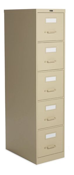 2500 Series 5 Drawer Vertical File, Letter (25-500)