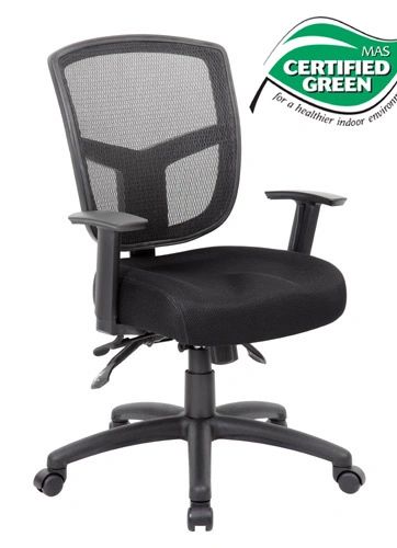 Boss Chairs - Contract Mesh Task Chair - Black B6023