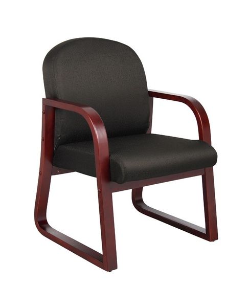Boss Chair - Wood Reception / Guest Chairs - Colors Available B9570