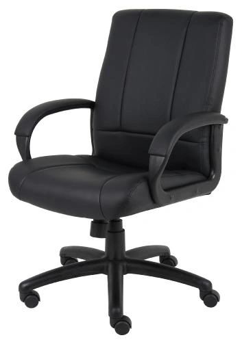 Boss Chair - Black CaressoftPlus Mid Back Executive Chair B7906