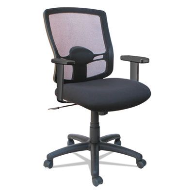 Etros Series Mesh Mid-Back Swivel/tilt Chair, Black