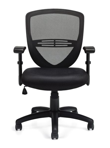 Global OTG11320B Black Mesh Back Managers / Office Chair