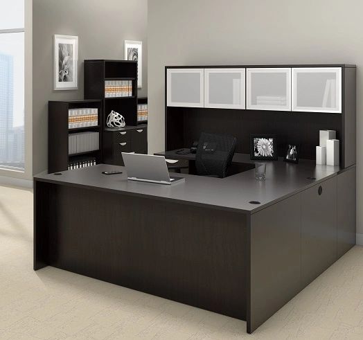 Offices to Go OTG Laminate Height-Adjustable Office Desk with