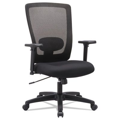 Envy Series Mesh High-Back Swivel/tilt Chair, Black