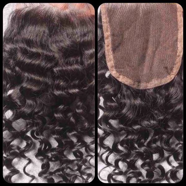 5X5 Brazilian Curly Closure