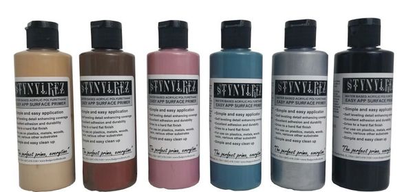 Badger Airbrush paint Stynylrez Gray Primer 4oz