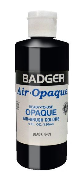 Badger Air-Brush Company Air-Opaque Airbrush Ready Water Based Acrylic Paint Primary 1-Ounce Each Set of 7