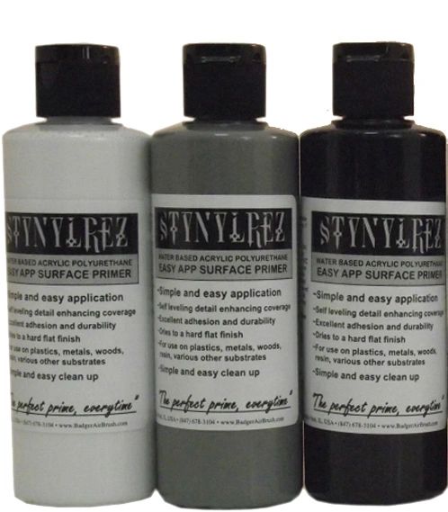 Stynylrez Primer: And How I Airbrush It. 