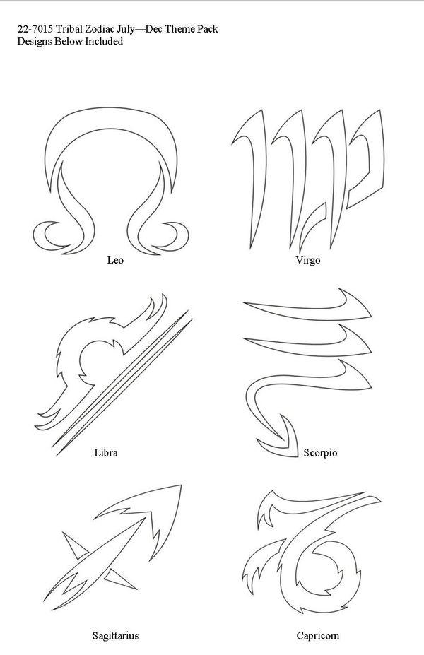 tribal zodiac signs