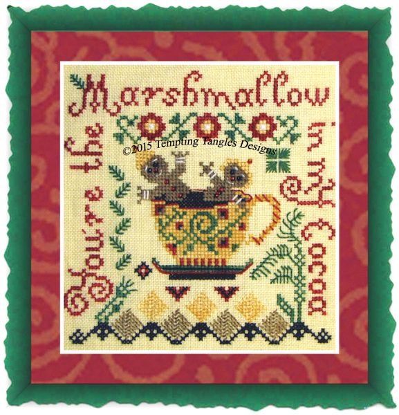 Marshmallow Kisses by Tempting Tangles