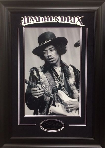 Jimmy Hendrix 12x18 Photo with Lasered Autograph Replica