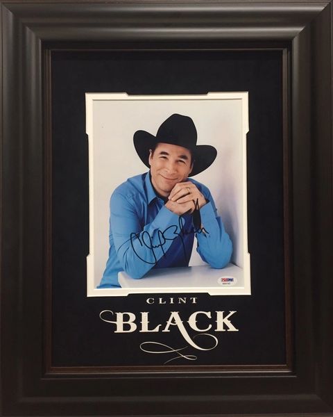 Clint Black Country Legends Signed 8x10 Photo Framed