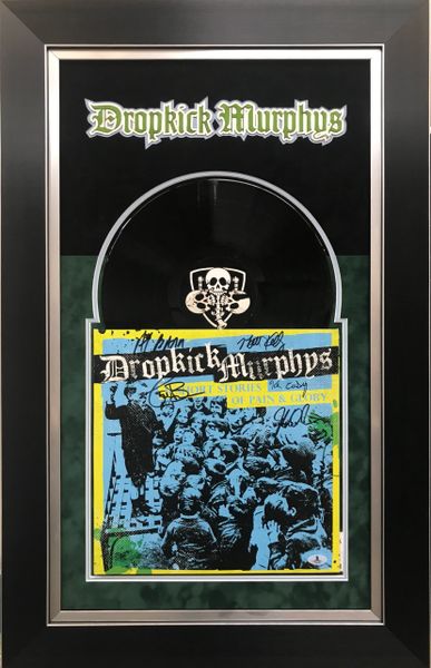 Dropkick Murphys Album signed by 5