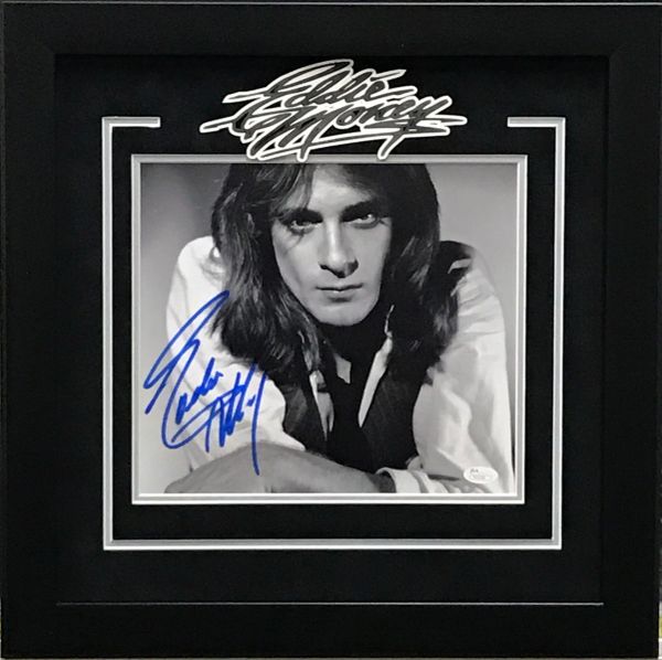 EDDIE MONEY SIGNED 10X10 PHOTO