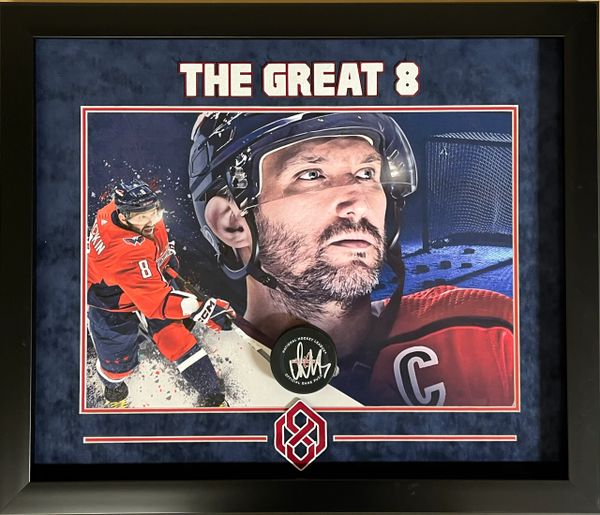 Unsigned Washington Capitals Alex Ovechkin Fanatics Authentic