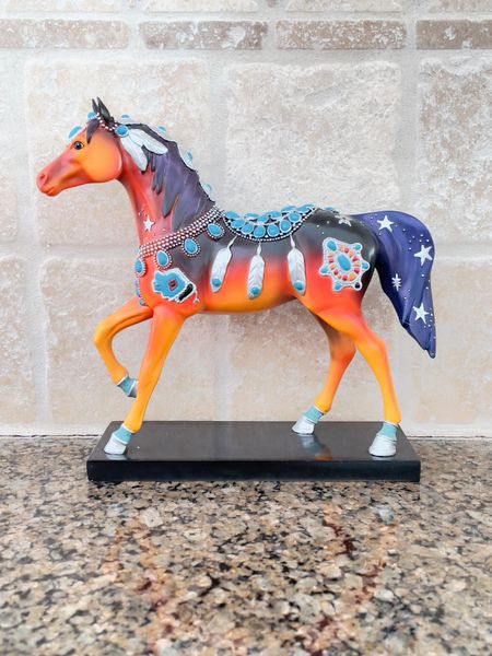 THE TRAIL OF THE PAINTED PONIES NATIVE JEWEL PONY 12243