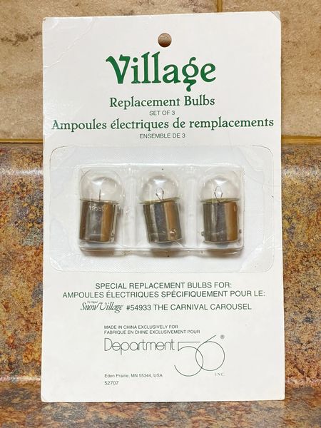 Department 56 Replacement Light Bulbs 56.52707