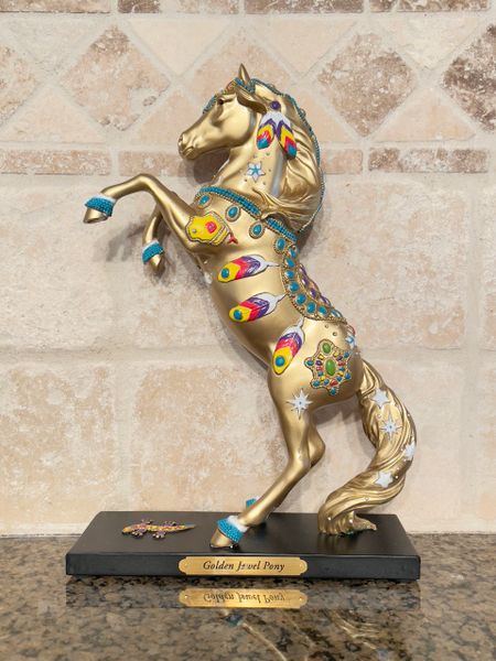 THE TRAIL OF THE PAINTED PONIES GOLDEN JEWEL PONY 6008548