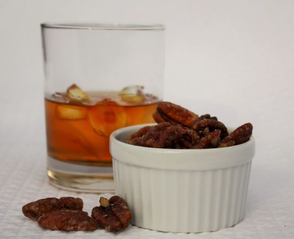 Bourbon & Bacon Pecans
