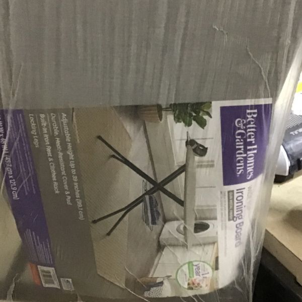 Better Homes Gardens Wide Top Ironing Board Grey