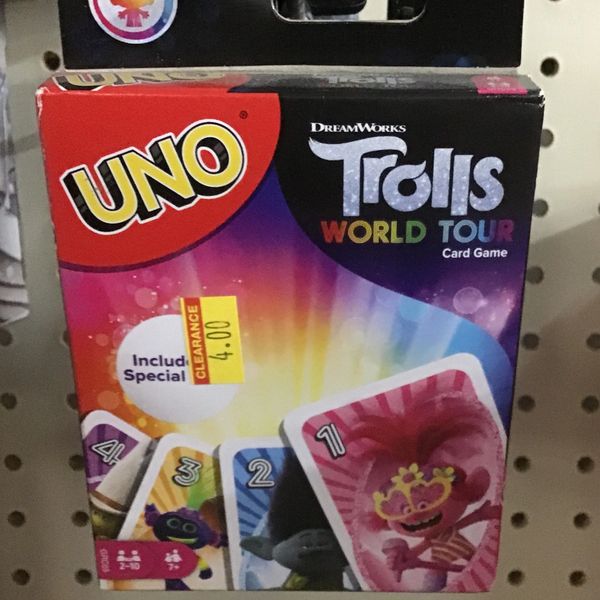 UNO Trolls: World Tour Card Game