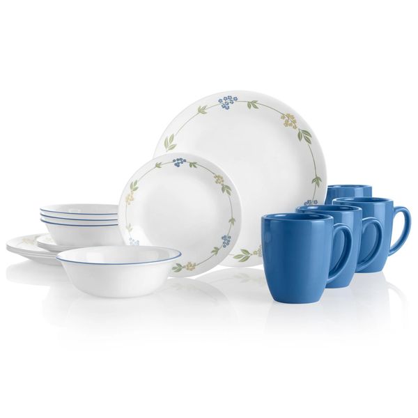 Corelle Classic Secret Garden 16-Piece Dinnerware Set