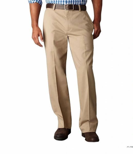 Kenneth Morton plain front casual pants