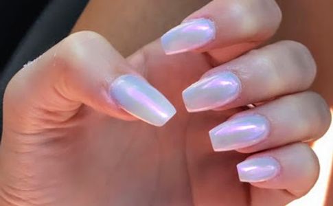 Long Halo Nails