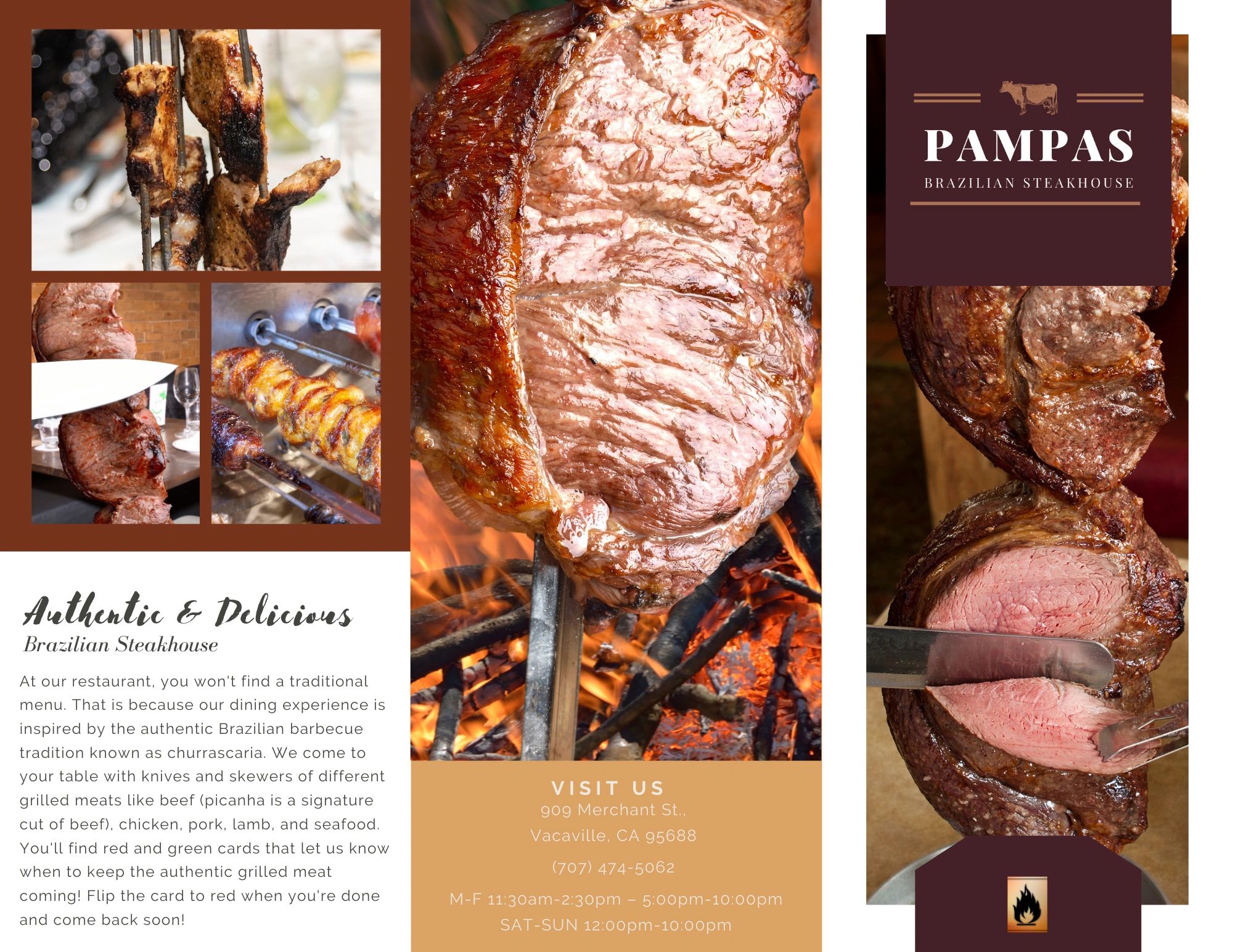 Pampas Brazilian Grill Menu