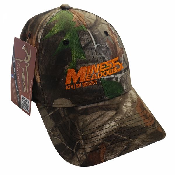 Mines and Meadows Realtree Camo Hat