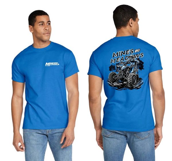 NEW - M&M Quad Shirt - Royal Blue