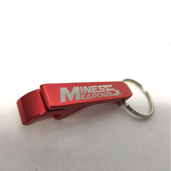 Mines and Meadows Logo Keychain