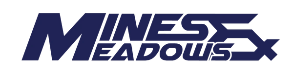 Mines and Meadows Logo Trailer Decal