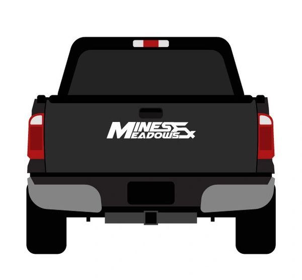 M&M Logo Sticker  Mines and Meadows ATV and RV Resort