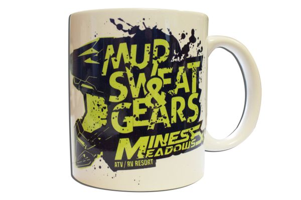 Mud Sweat and Gears 11oz Mug