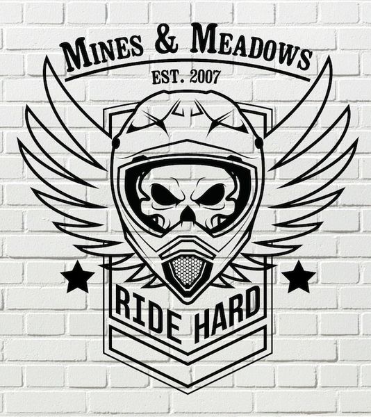 Ride Hard M&M Gray Shirt
