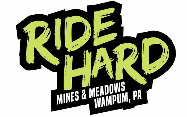 Ride Hard Text Only Sticker