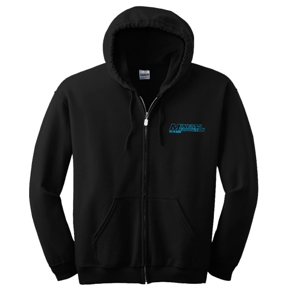 Mines & Meadows Black SXS Zip-Up Hoodie