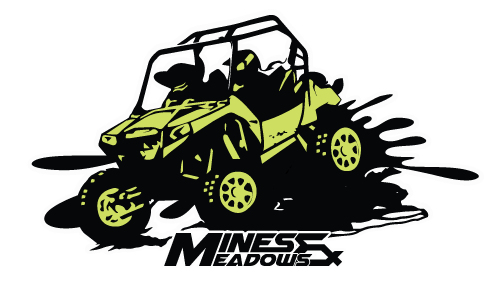 M&M Logo Sticker  Mines and Meadows ATV and RV Resort