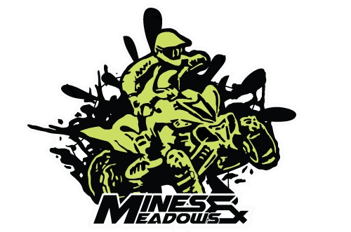 M&M Logo Sticker  Mines and Meadows ATV and RV Resort