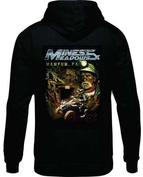 Mines & Meadows 2022 Black Quad Hoodie