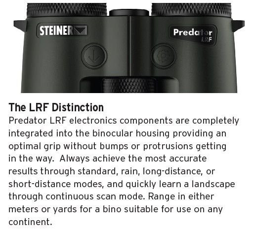 Steiner Predator LRF 10x26 Hunting Binocular