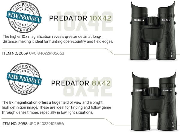 Steiner 2024 predator 10x42