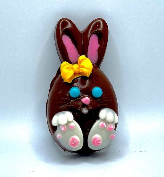 Solid or Peanut Butter Filled Bunny | Sama Chocolatier