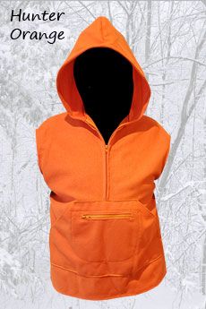 Wool Hunter Orange Pathfinder Vest